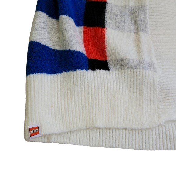 Lego x Target multicolor LEGO block womens Cardigan size S - Picture 4 of 4
